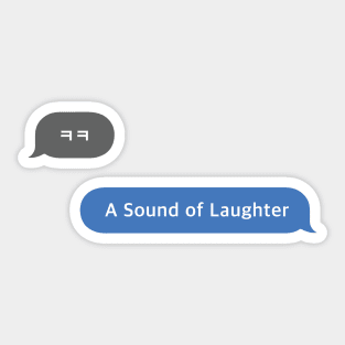 Korean Slang Chat Word ㅋㅋ Meanings - A Sound of Laughter Sticker